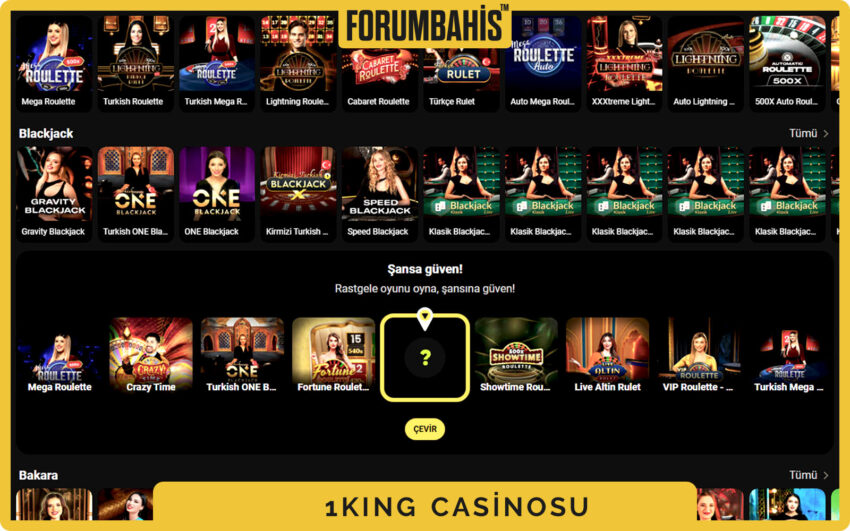 1King casino rulet lobisi, Avrupa ve Lightning varyantları