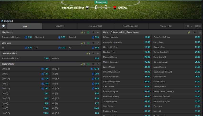 asyabahis spor bahis oranları