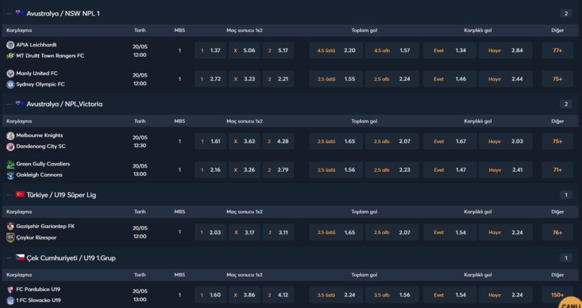 betexper spor bahisleri