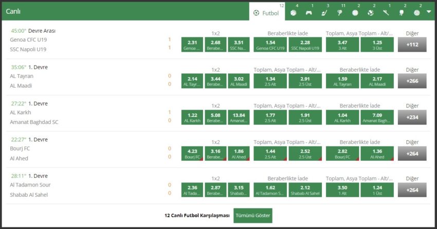 klasbahis spor bahisleri