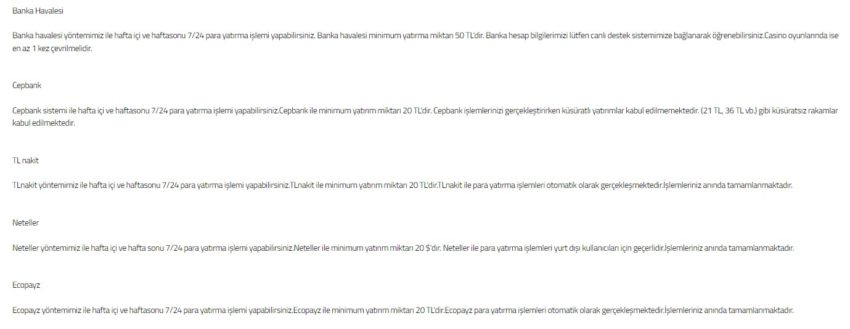 pulibet para yatırma limitleri