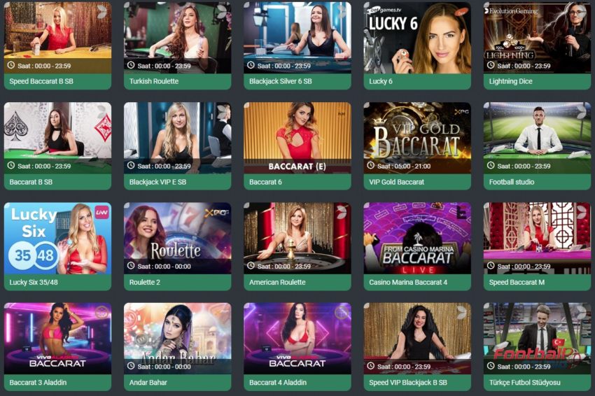 betpark canlı casino oyunları