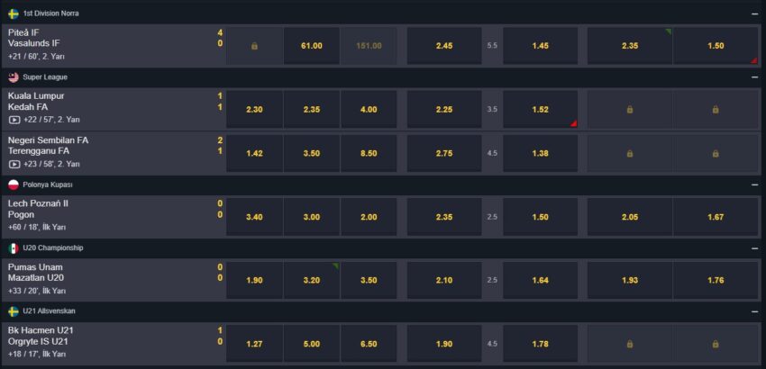 holiganbet spor bahisleri