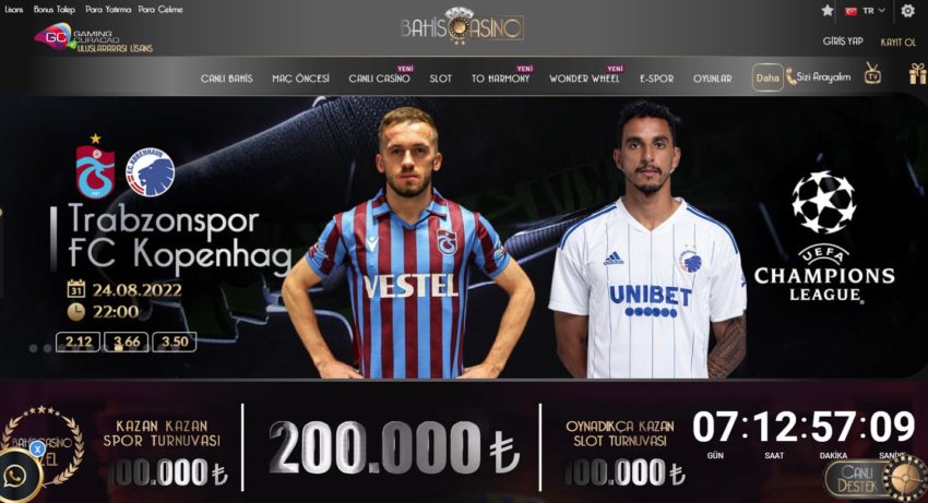 bahiscasino giriş yapmak