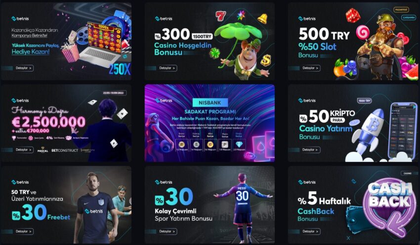 betnis yatırım bonusları