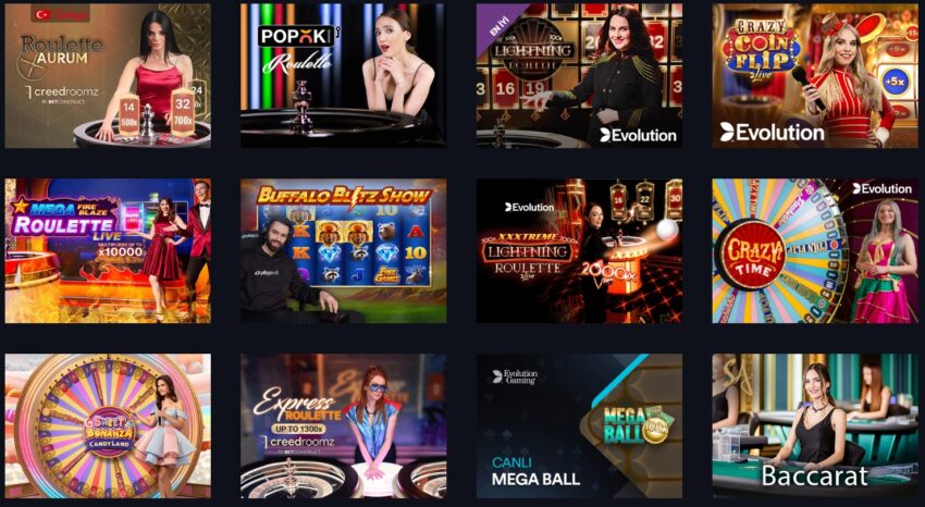 betnis canlı casino oyunları