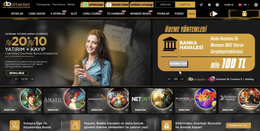 ortakbet giriş sayfası