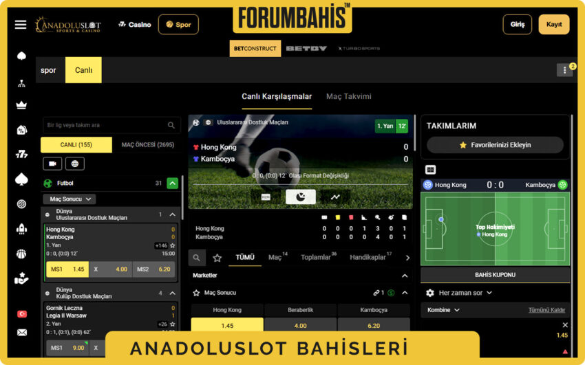 Anadoluslot üst menü, canlı destek balonu ve tek tıkla giriş çağrısı