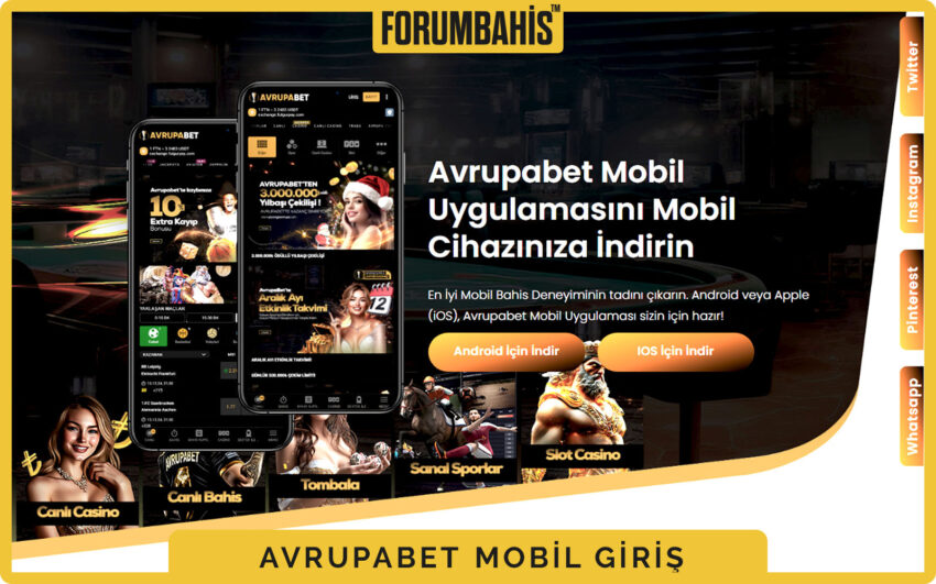 Avrupabet mobil hızlı bahis modu, tek dokunuşla kupona ekleme