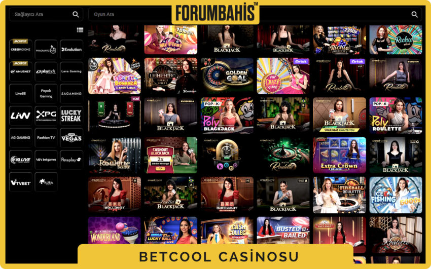 Betcool casino slot arayüzü, demo ve gerçek oyun düğmeleri