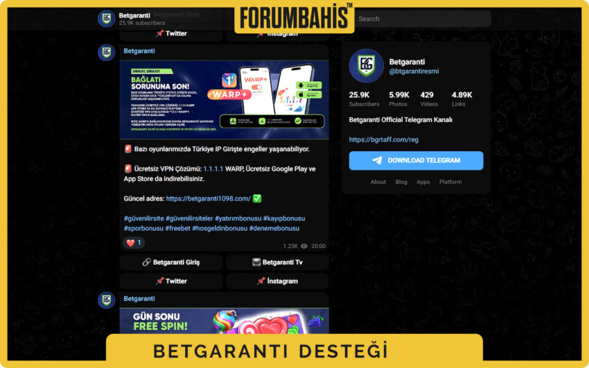 Betgaranti geri bildirim formu, ekran görüntüsü yükleme ve destek notu