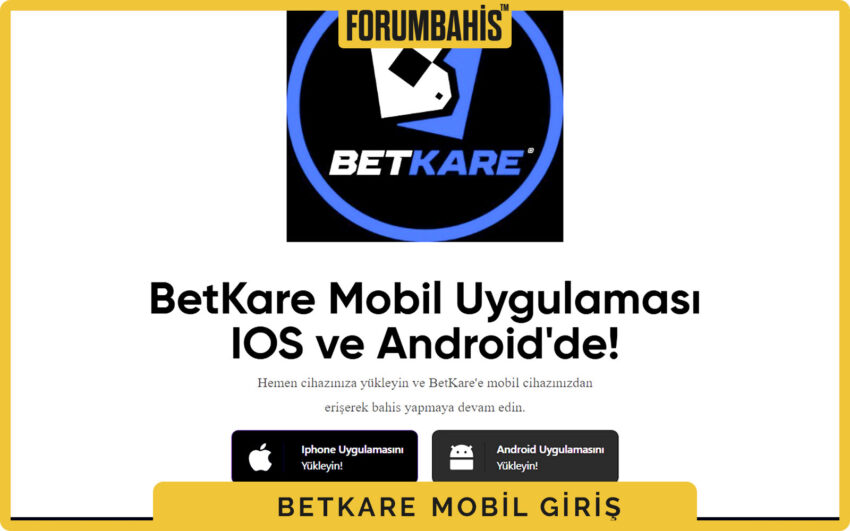 Betkare mobil kampanya sayfası, reload ve cashback başlıkları