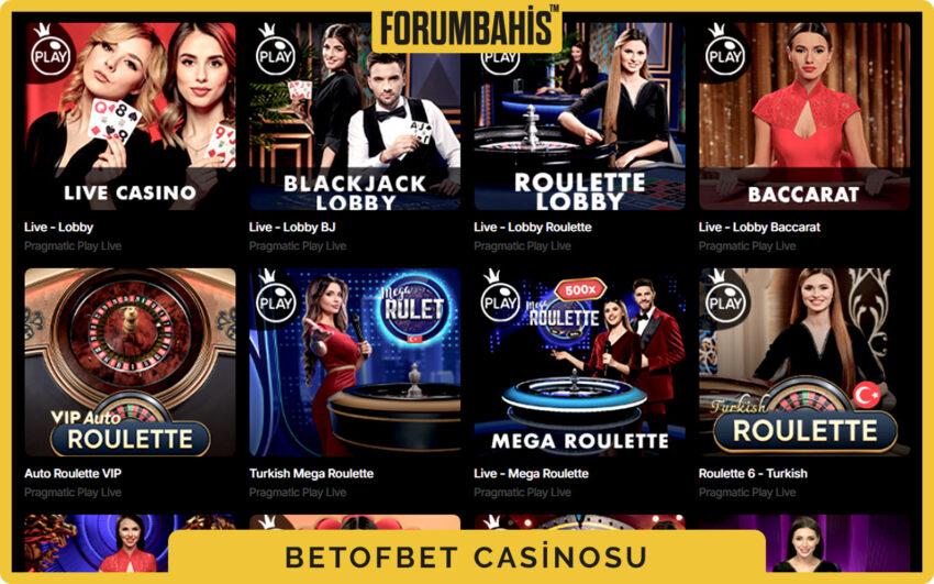 Betofbet casino bonus alanı, free spin bonus ve slot etiketleri