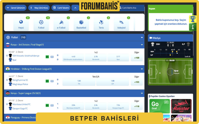 Betper Instagram hikâyeleri, kampanya duyuruları ve DM ile destek