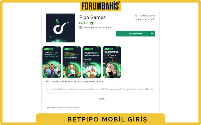 Betpipo mobil bildirim izni penceresi, canlı skor ve bonus uyarıları