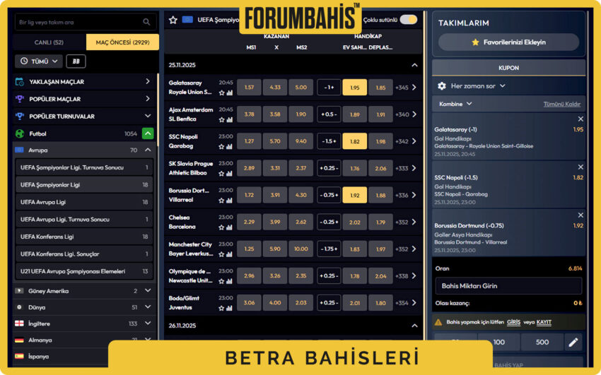 Betra canlı casino masaları, Türkçe krupiye rozetleriyle