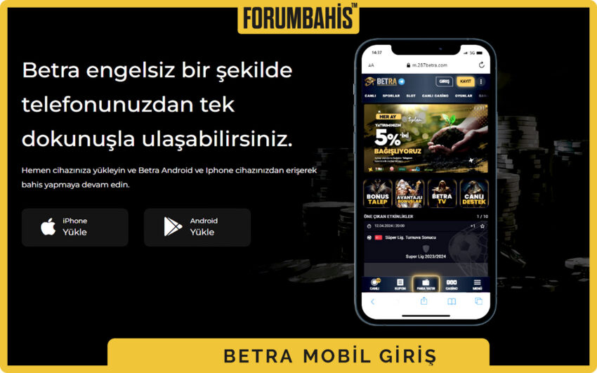 Betra mobil casino sekmesi, slot ızgarası ve sağlayıcı filtreleri