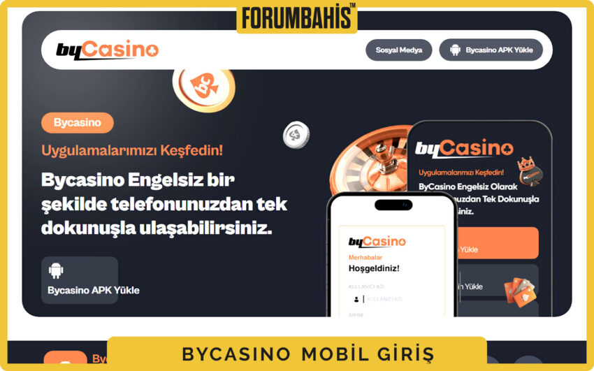 Bycasino mobil güvenlik uyarısı, şifre güncelleme ve 2FA önerisi