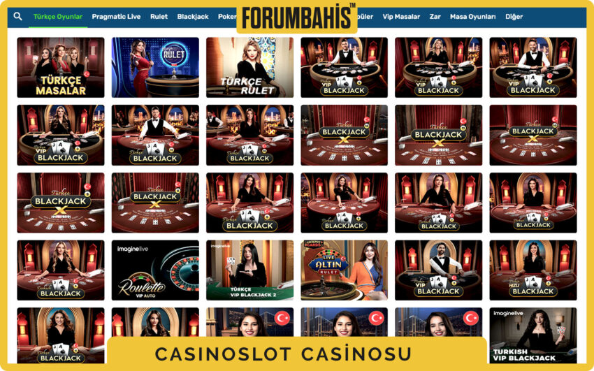Casinoslot casino hızlı filtreler, minimum bahis ve bonus uygunluğu