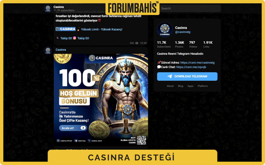 Casinra sorun bildir butonu, form doğrulama uyarıları ve destek mesajı
