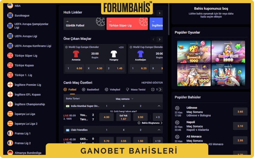 Ganobet canlı casino bonus kutuları, rulet ve blackjack odaklı bonus seçenekleri