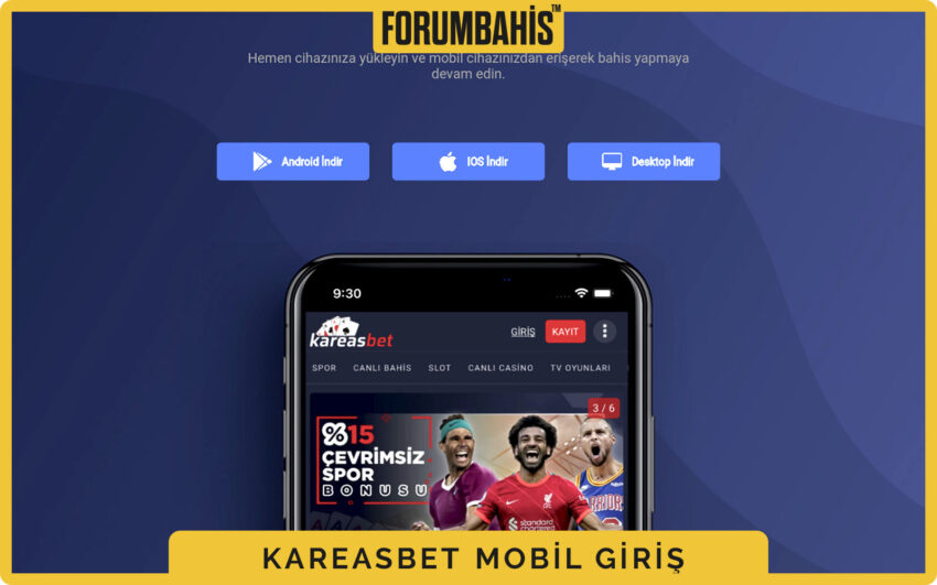 Kareasbet mobil canlı bahis listesi, oranlar ve hızlı ekle butonları