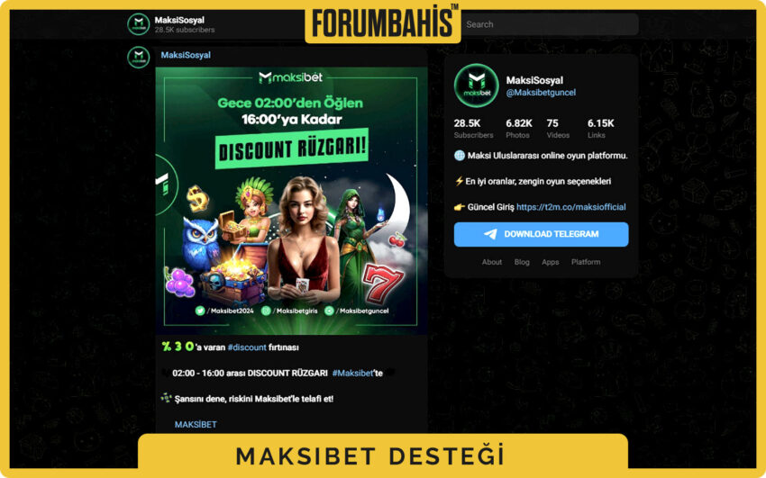 Maksibet para yatırma yardımı, yöntem açıklamaları ve destek bağlantısı