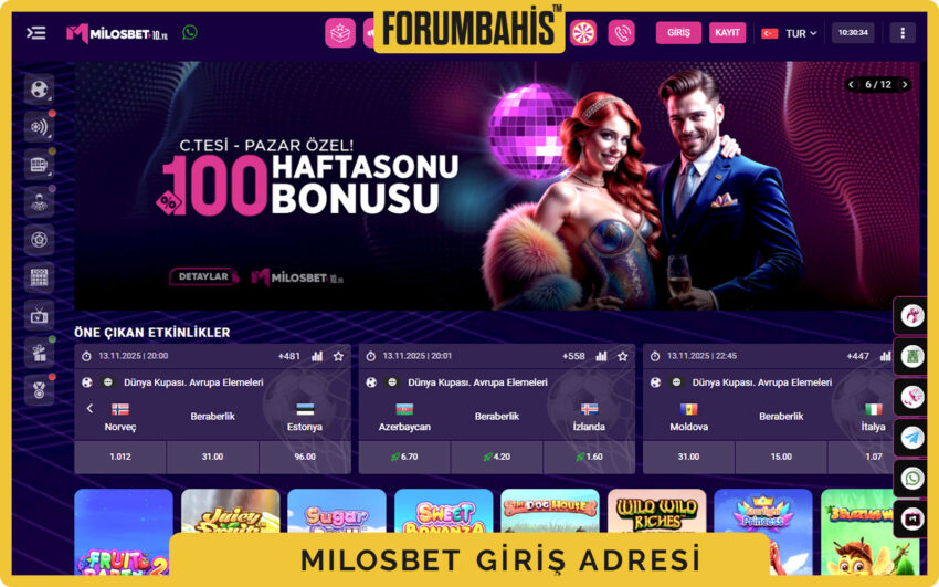 Milosbet login alanı, kullanıcı adı placeholder metni ve büyük Giriş tuşu