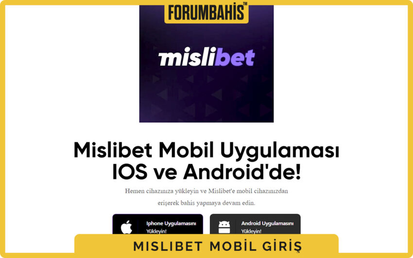Mislibet mobil kayıt formu, doğrulama kutusu ve sözleşme onayı
