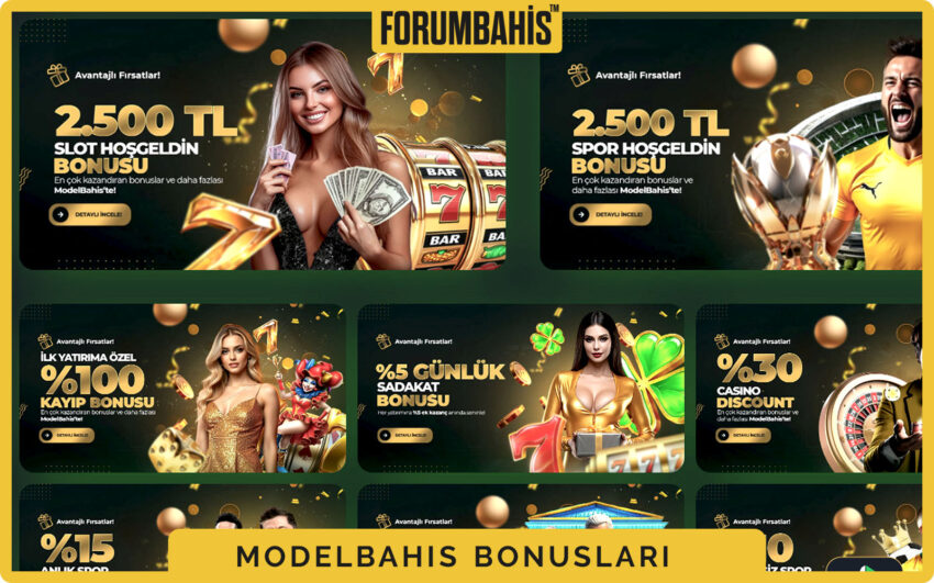 Modelbahis bonuslar sekmesi, turnuva bonus ve ödül havuzu bilgisi