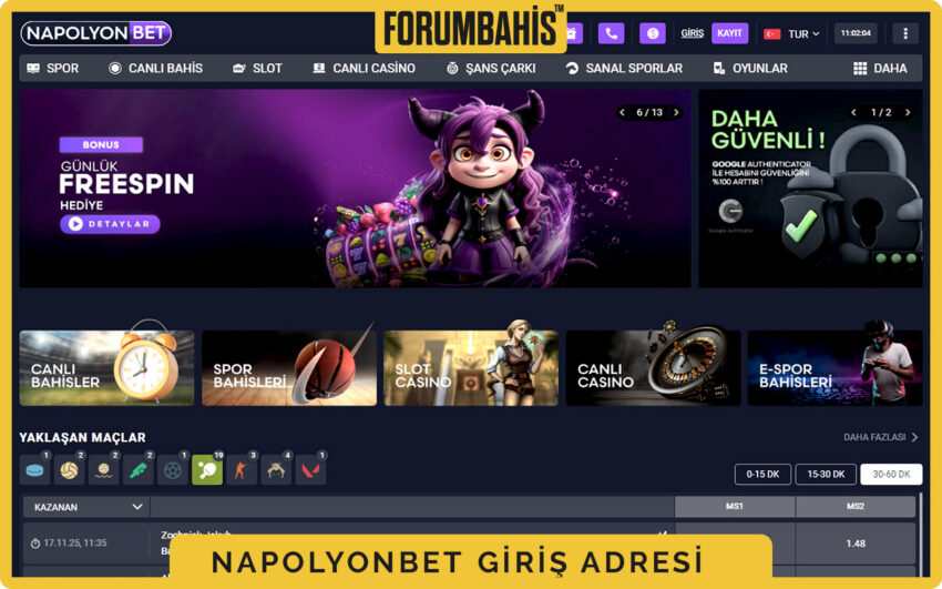 Napolyonbet mobil renk teması, yeşil başlık alanı ve sabit giriş kısayolu