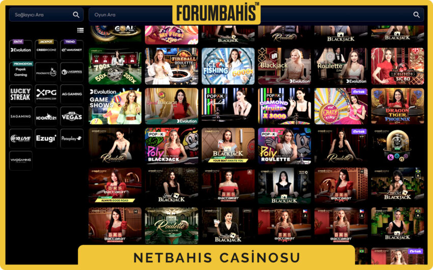Netbahis canlı casino masaları, Türkçe krupiye rozetleriyle