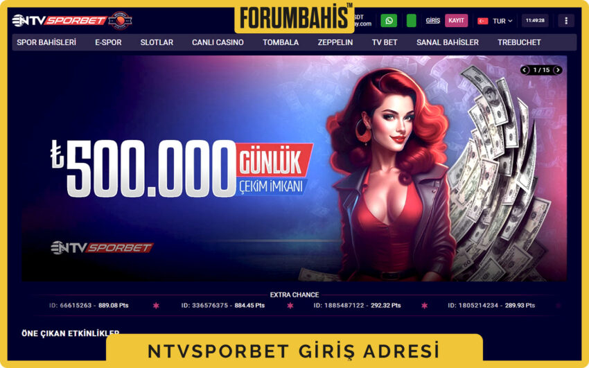 Ntvsporbet mobil uyumlu giriş ekranı, hamburger menü ve sabit alt bar