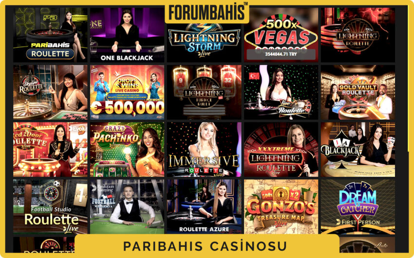 Paribahis casino sağlayıcı menüsü, Pragmatic ve Hacksaw seçenekleri