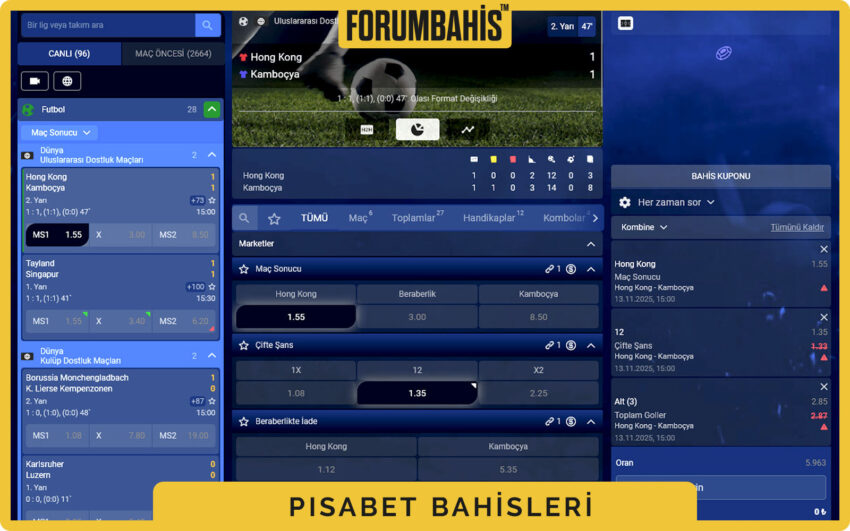 Pisabet kapak banner, slider altında kısa kayıt çağrısı ve giriş kutusu