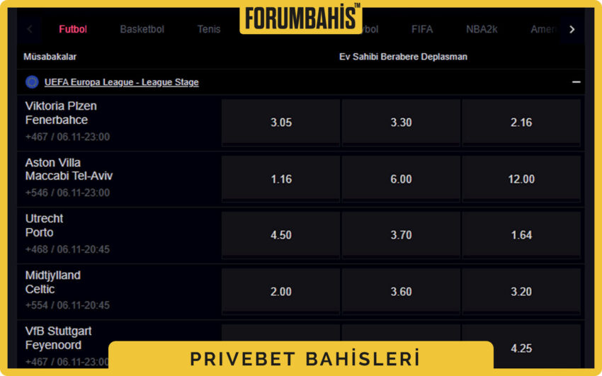 Privebet mobil SSS sayfası, hesap ve teknik destek başlıkları