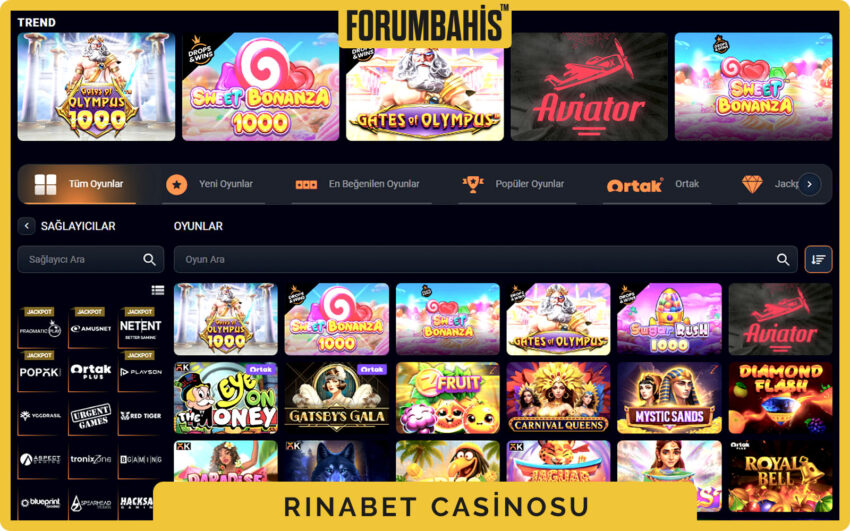 Rinabet canlı casino tablo görünümü, masa limitleri ve koltuk durumu