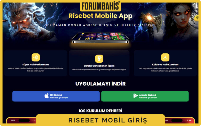 Risebet mobil canlı istatistik ekranı, maç zaman çizgisi ve olaylar
