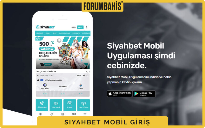 Siyahbet mobil favoriler listesi, takip edilen ligler ve maç bildirimleri