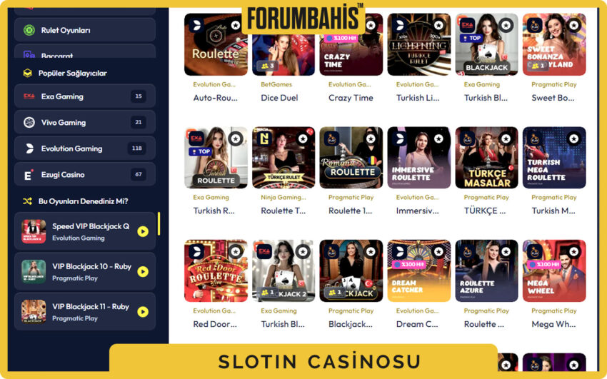 Slotin casino kategorileri, jackpot, megaways ve klasik slotlar