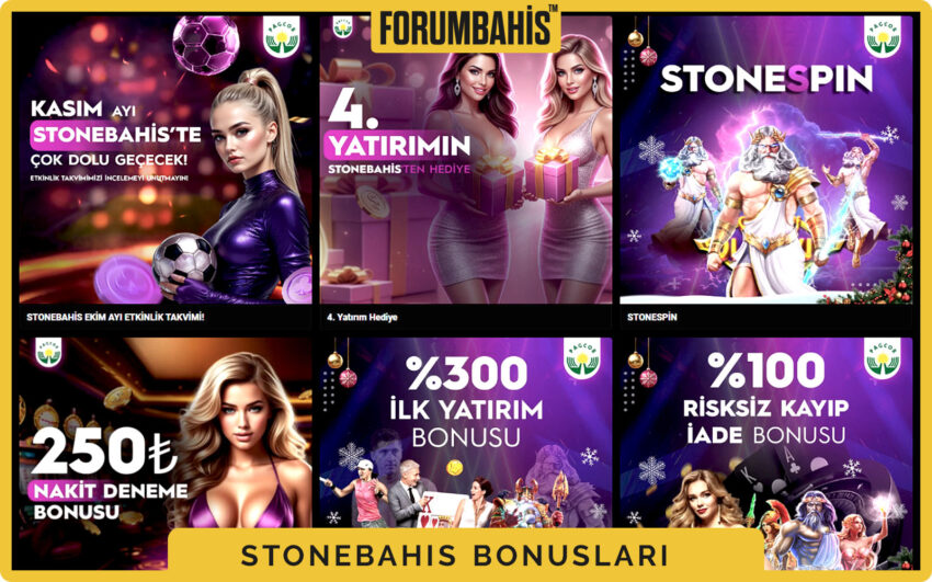 Stonebahis bonuslar genel görünüm, tüm bonus listesi ve filtre etiketleri