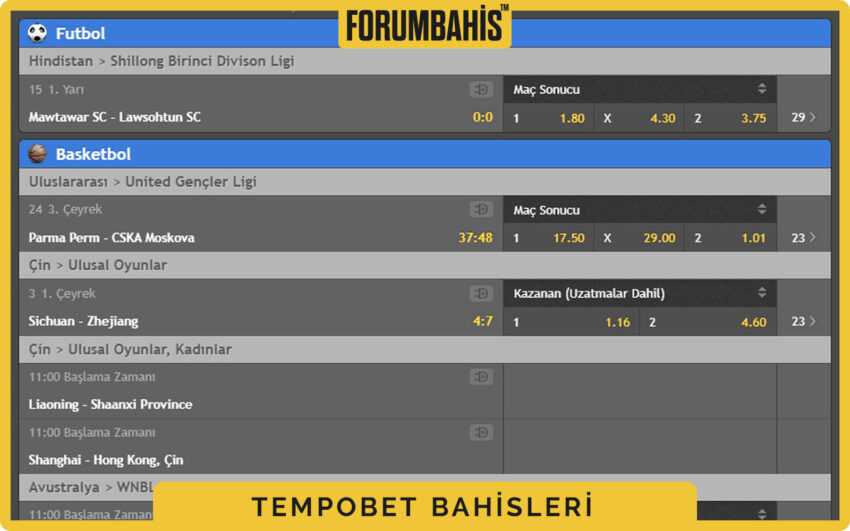 Tempobet bonus duyuru slider, sezon açılışı için ekstra oran bonus tanıtımı