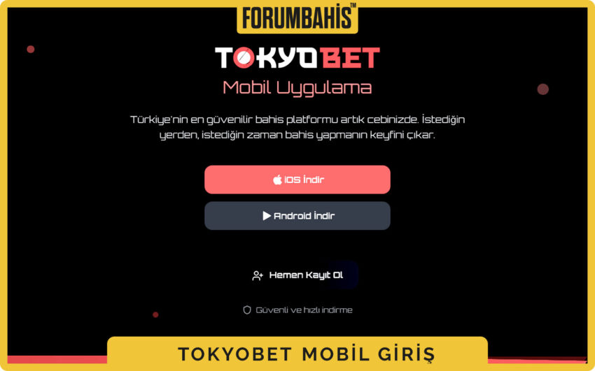 Tokyobet mobil favoriler listesi, takip edilen ligler ve maç bildirimleri
