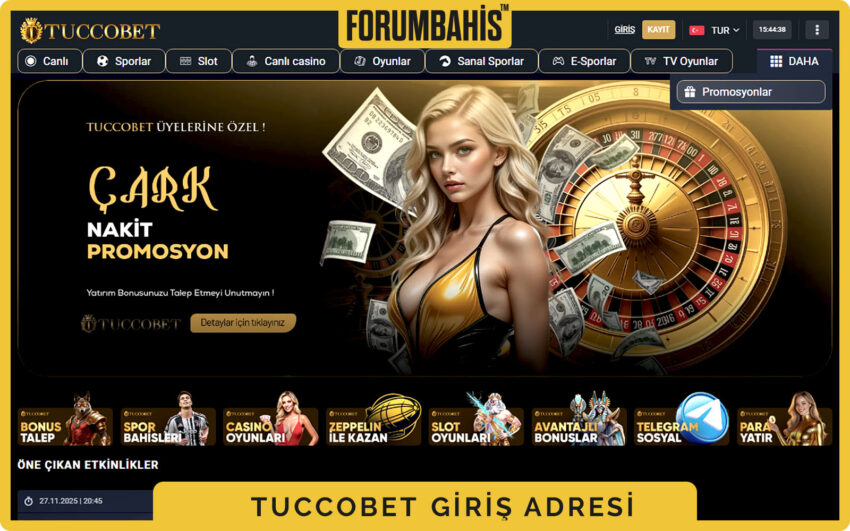 Tuccobet üst menü, canlı destek balonu ve tek tıkla giriş çağrısı