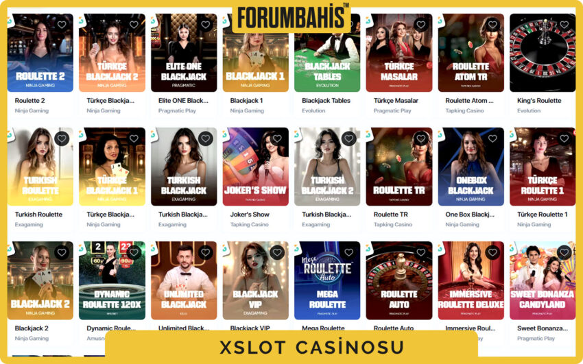 Xslot casino banner alanı, kampanya duyurusu ve üst barda giriş