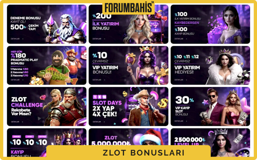 Zlot bonuslar sekmesi, turnuva bonus ve ödül havuzu bilgisi